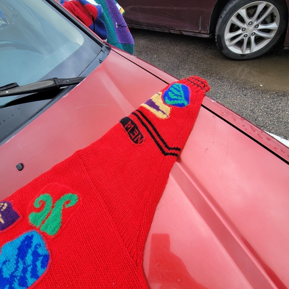 Vintage 90s snowy peak new zealand cardigan sweater women's medium - Picture 10 of 14